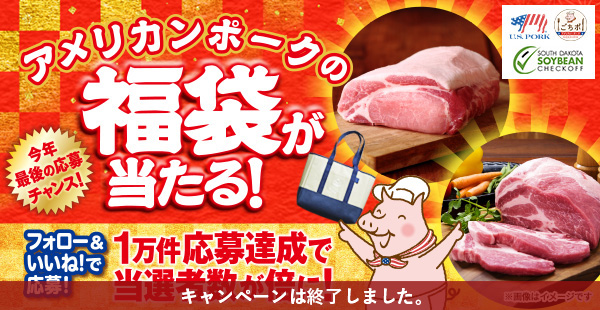 アメリカンポークの福袋が当たる！Instagramキャンペーン