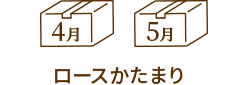 4、5月:ロースかたまり